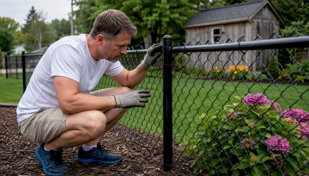 Black Chain Link Fence: Buyer's Guide for Homeowners