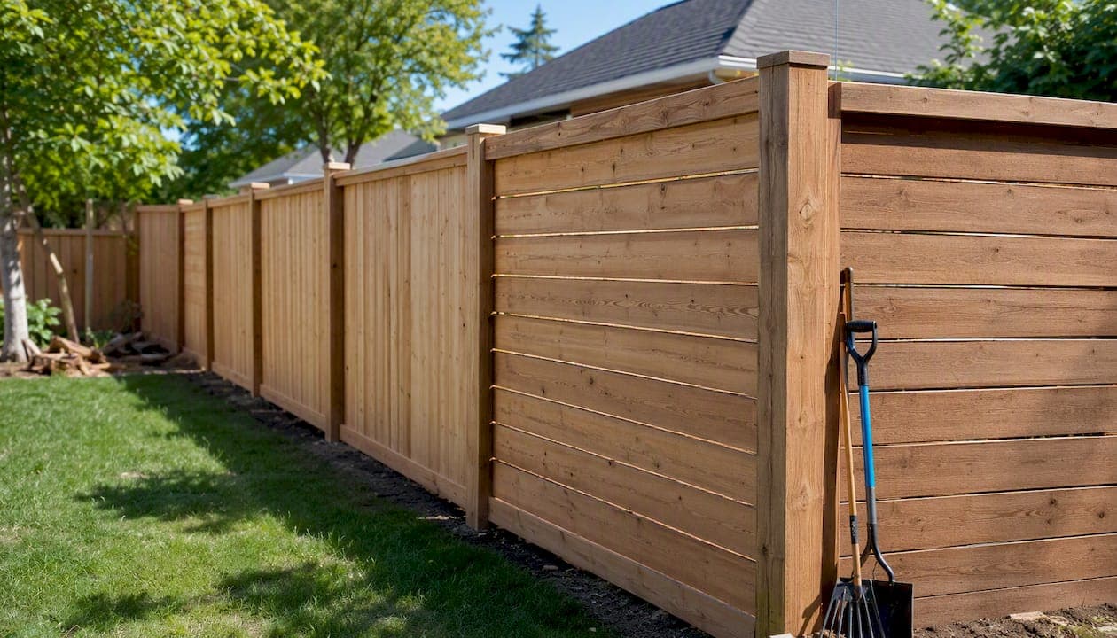Good Neighbor Fence: Finished on Both Sides