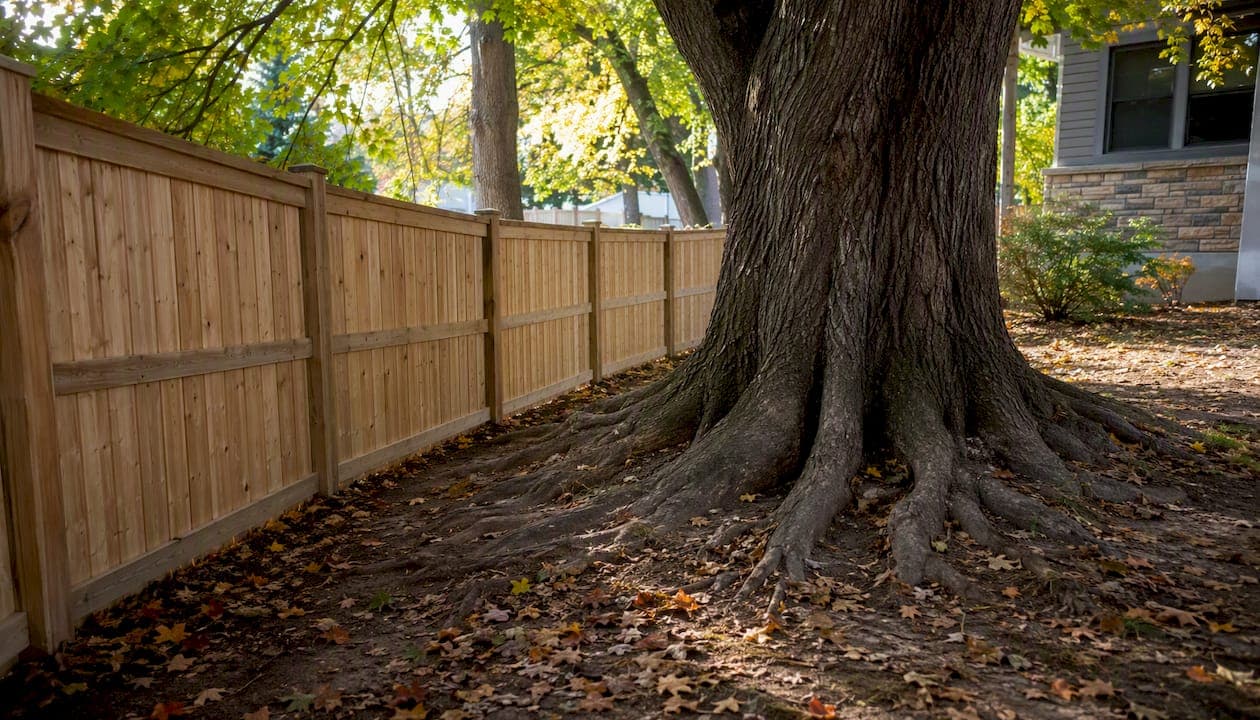 How to Build a Fence Around Trees Without Harming Them